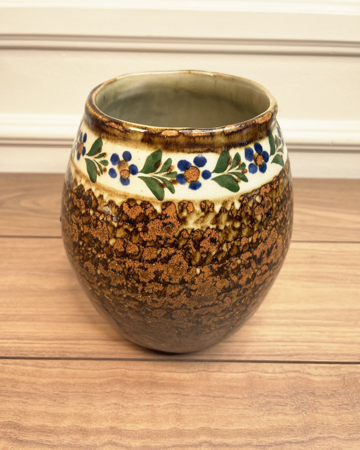 Mexican Floral Vase