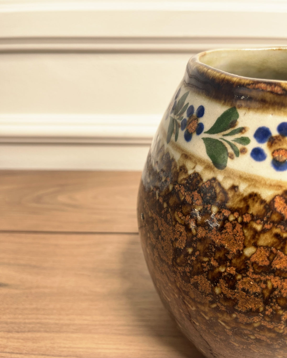 Mexican Floral Vase