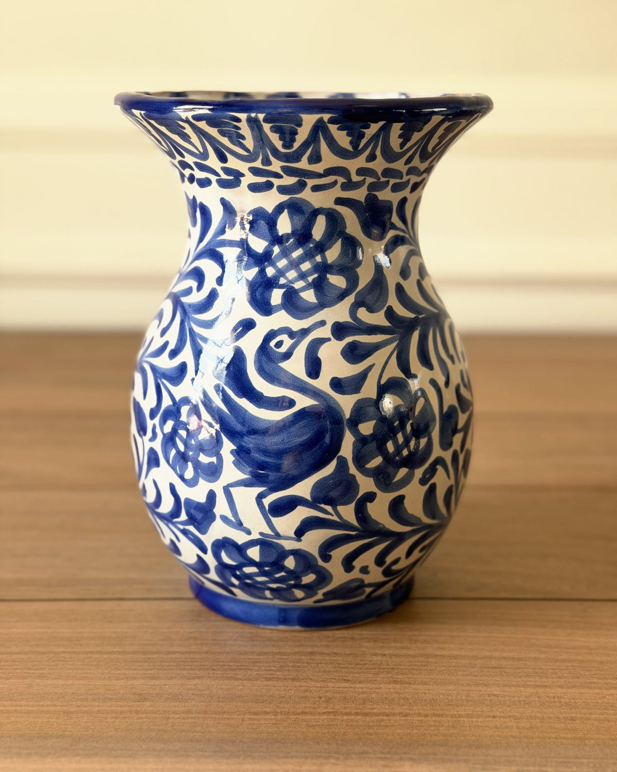 Granada Blue Bird Vase