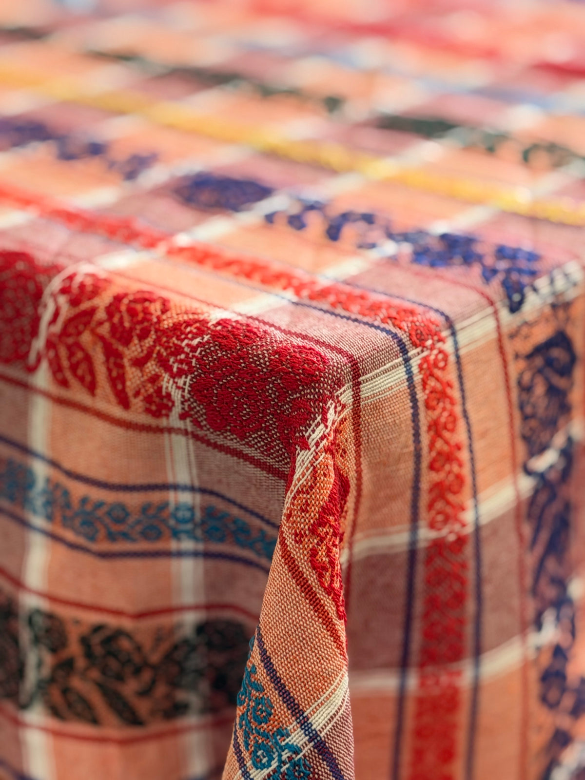Handwoven Striped Blankets
