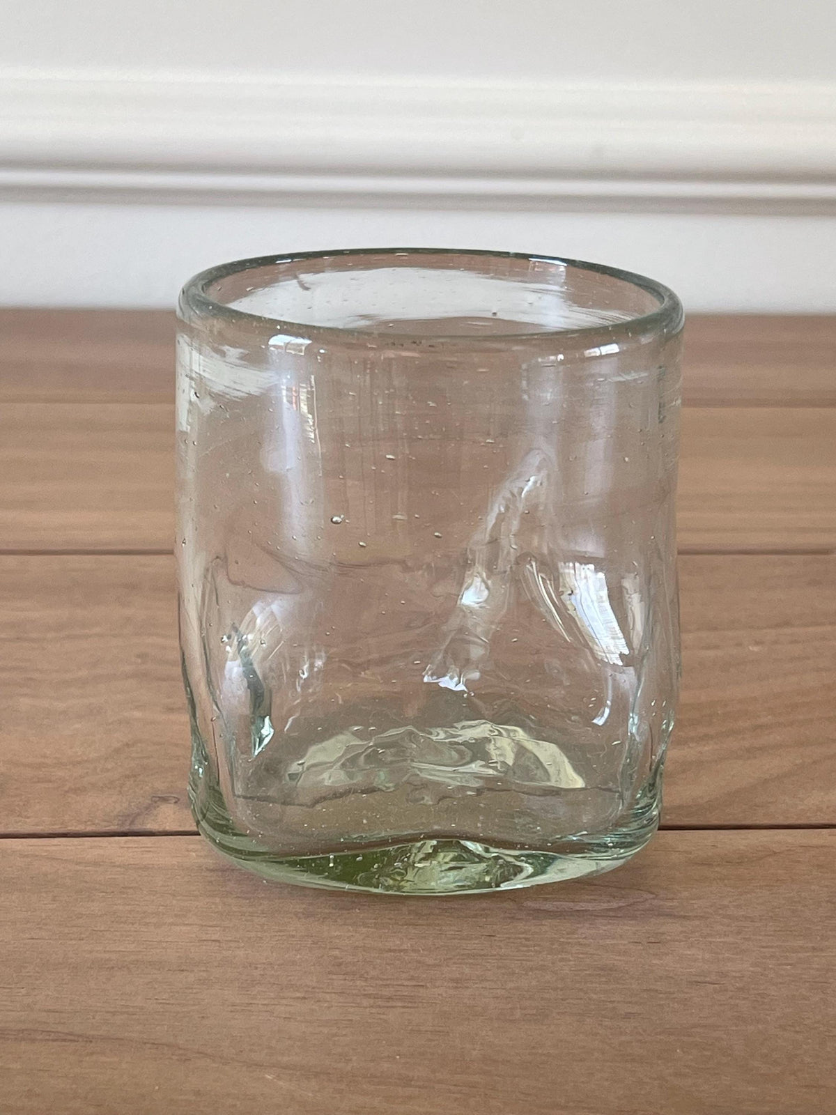 Handblown Distorted Glass Tumbler