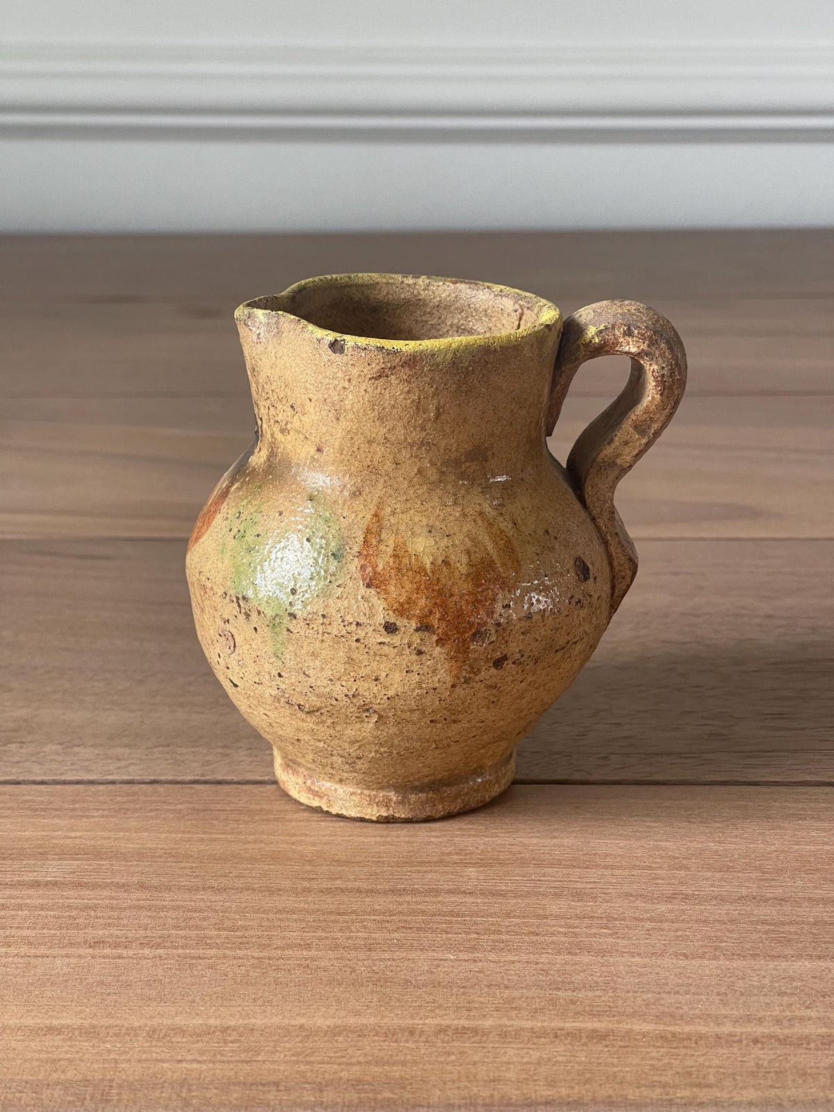 Vintage Small Guatemalan Ceramic Pitcher 02
