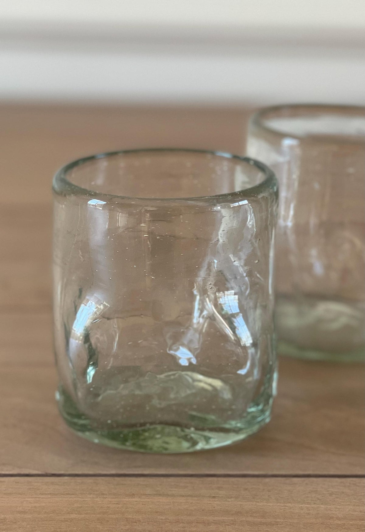 Handblown Distorted Glass Tumbler