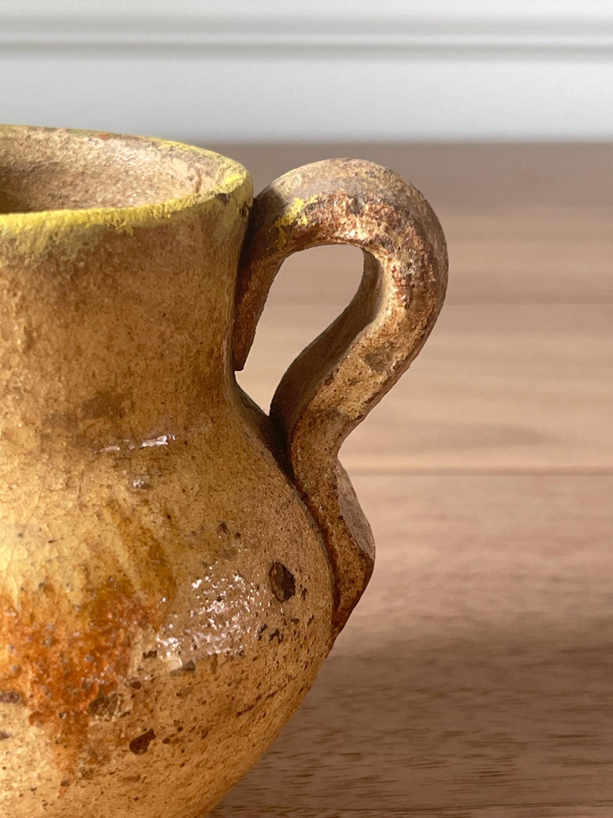 Vintage Small Guatemalan Ceramic Pitcher 02