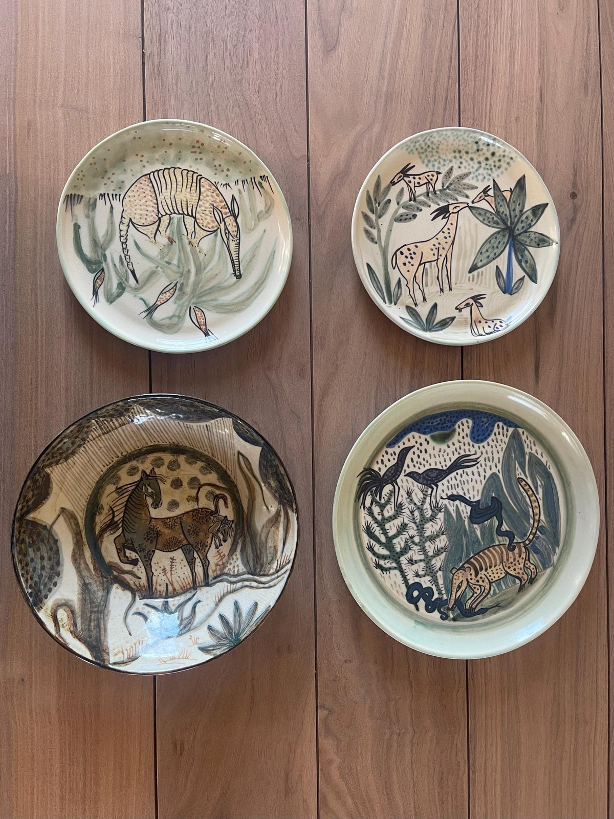 Marcela Calderón Hand-Painted Ceramic Plate