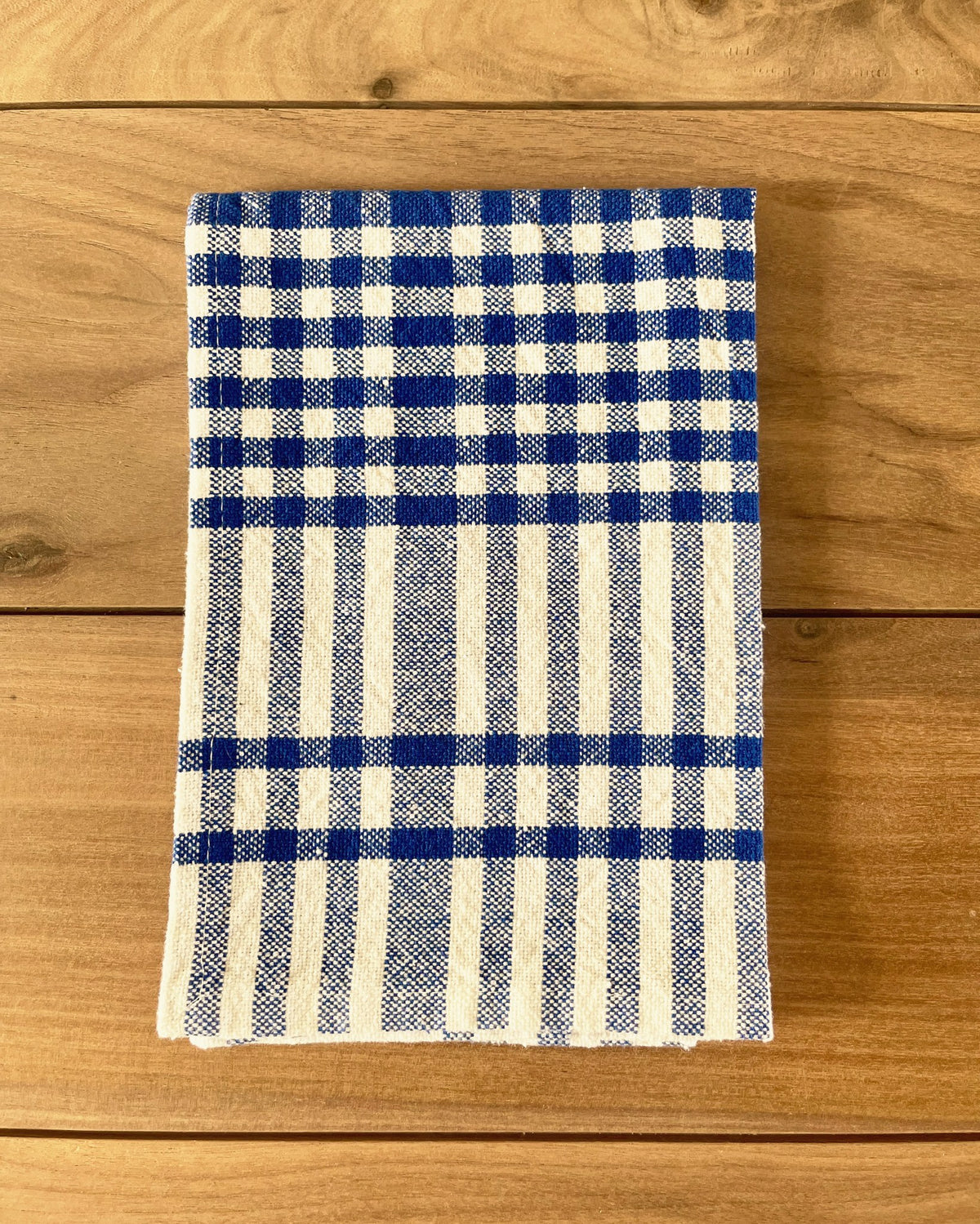 Blue Check Tablecloth