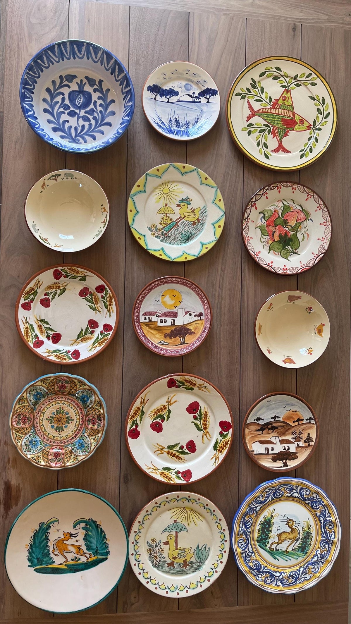 Poppy Wheat Plate