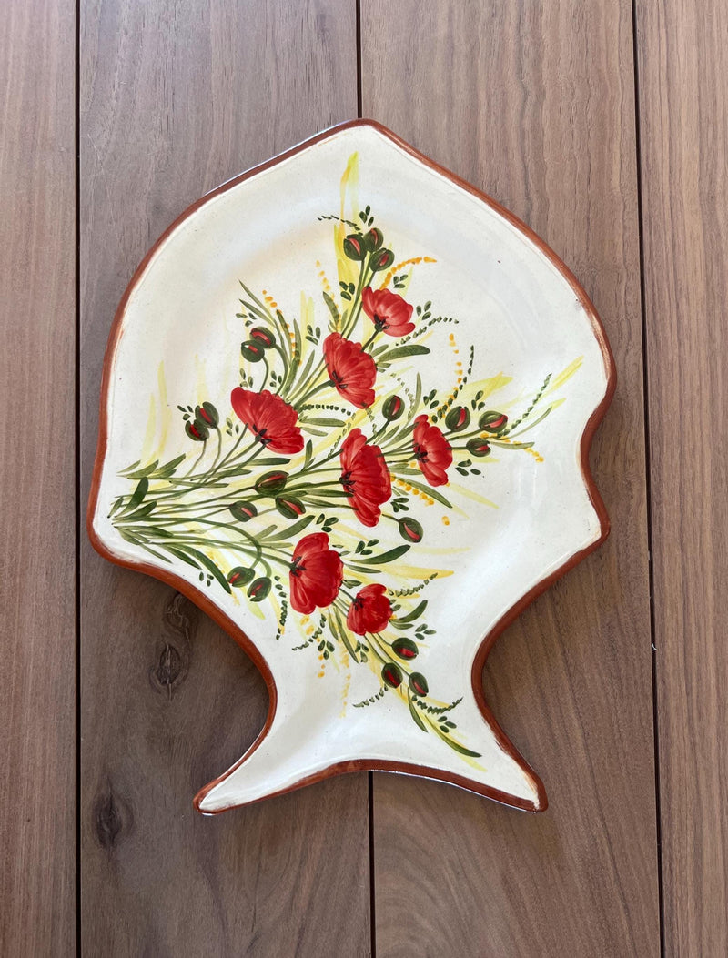 Hand-Painted Ceramic Decorative Plate
