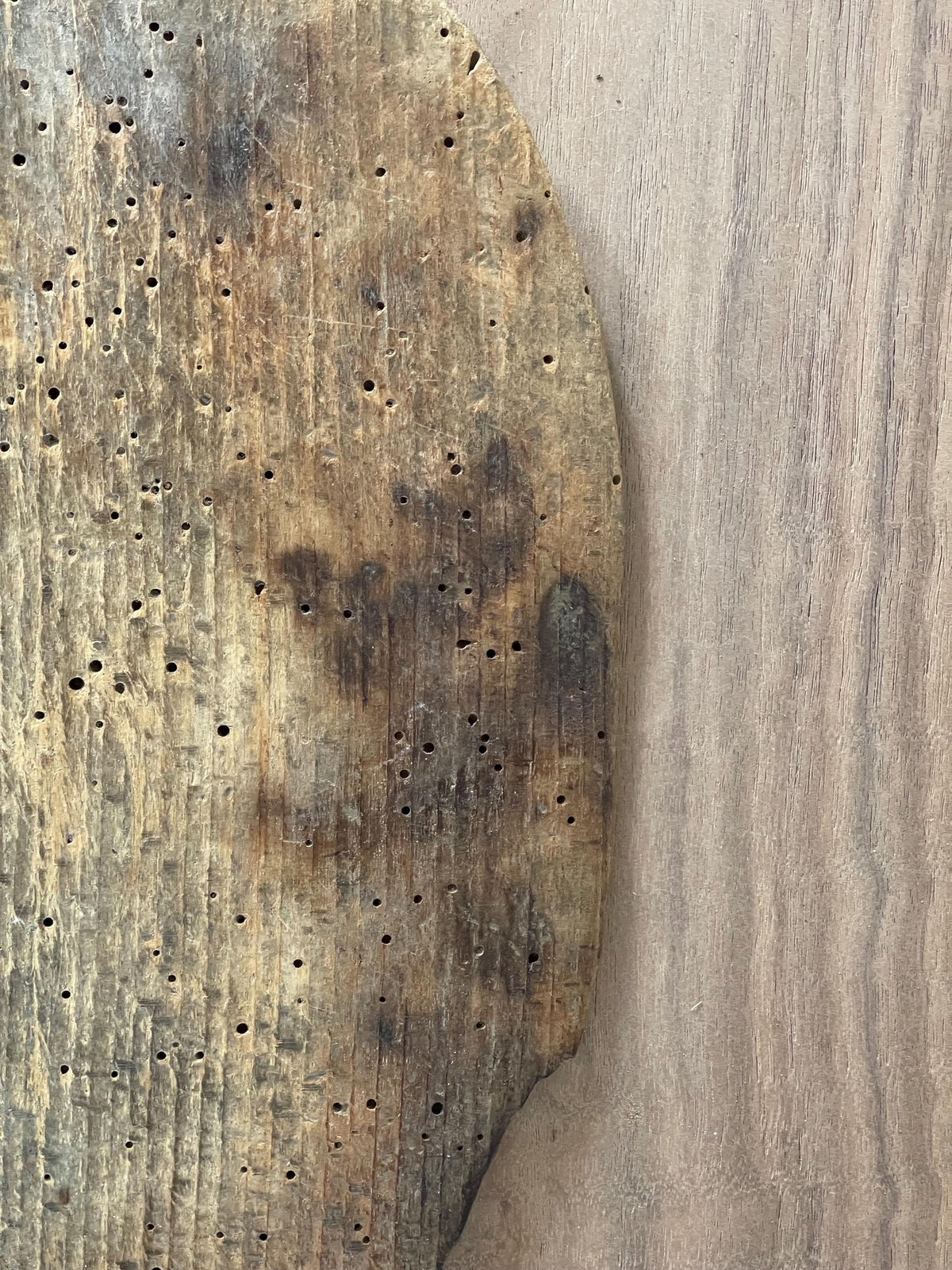 Hand Carved Wooden Paddle Board