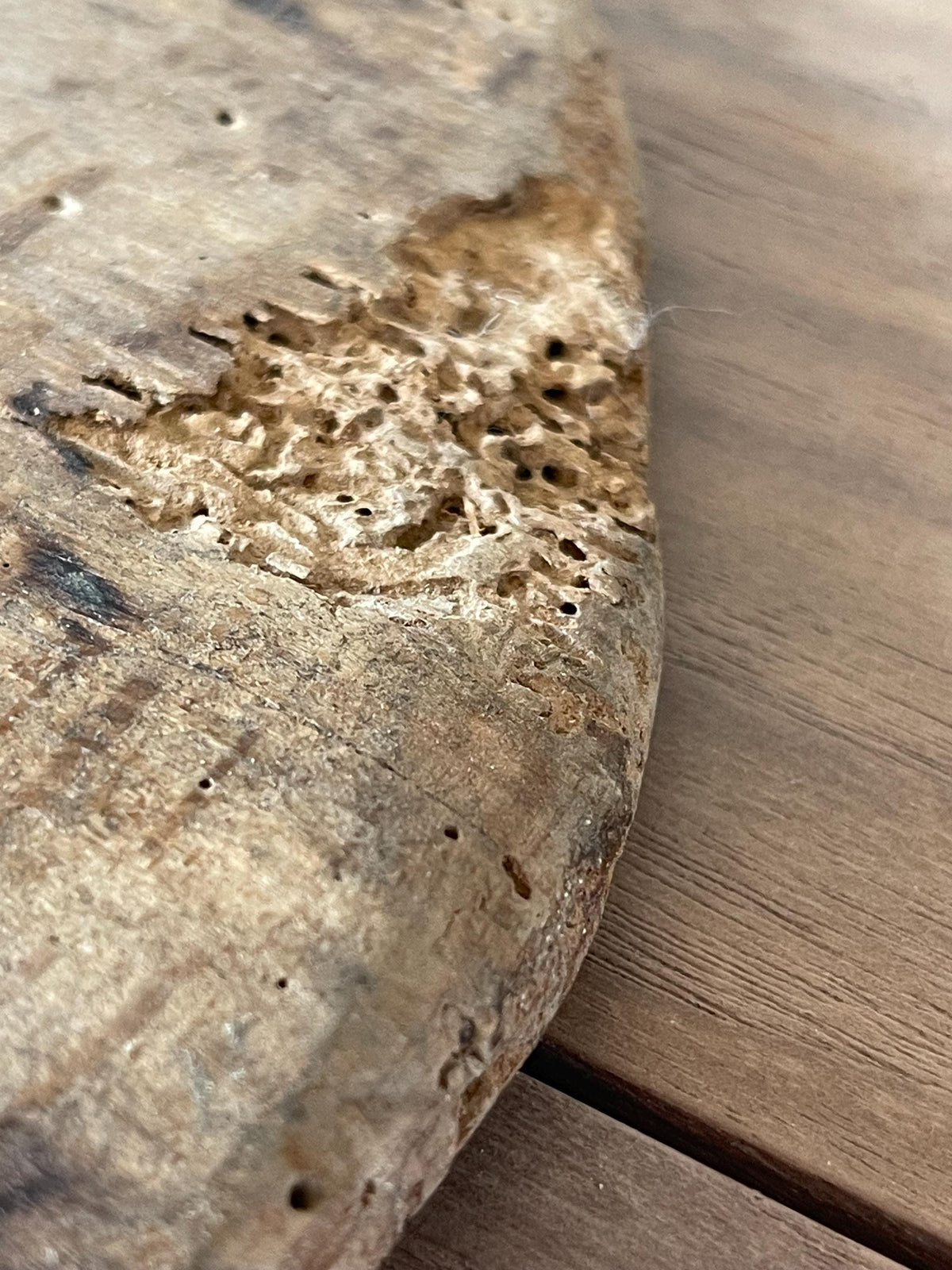 Hand Carved Wooden Bread Board