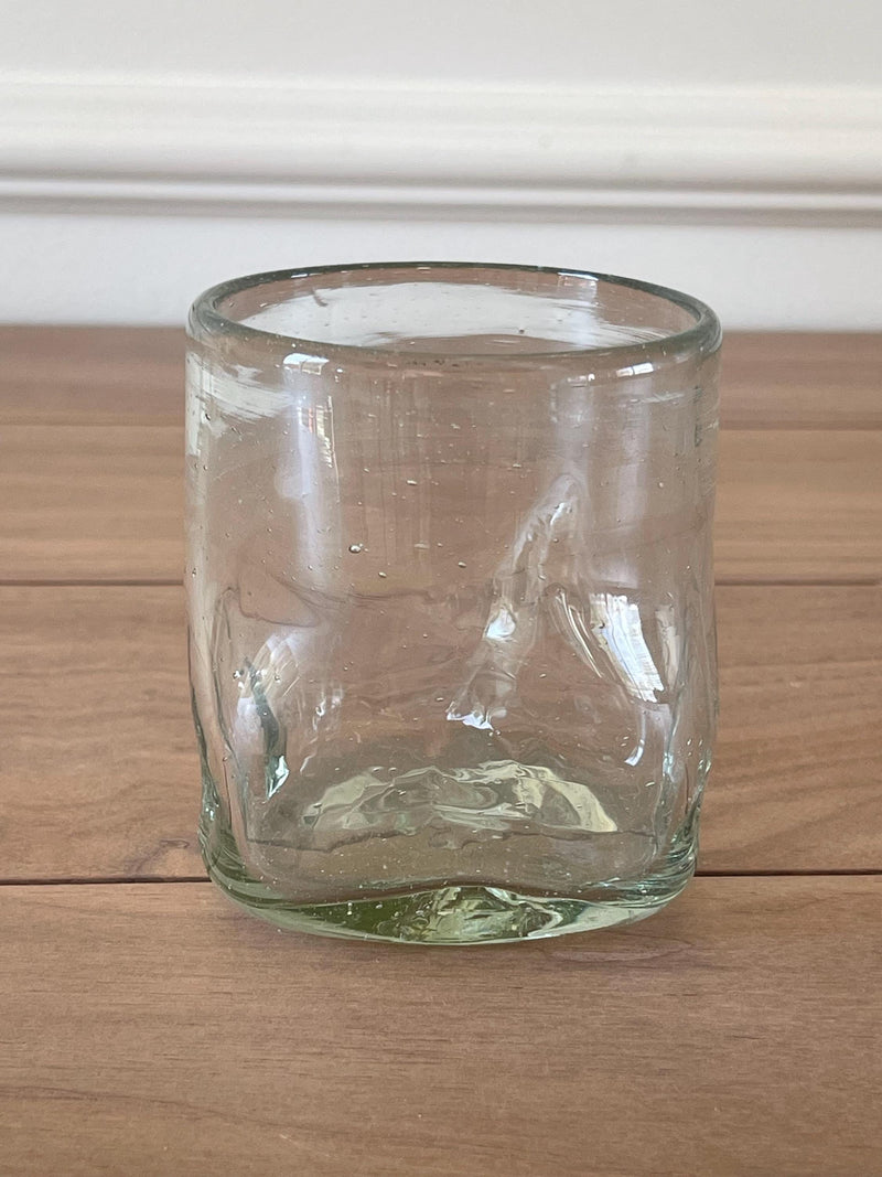 Handblown Distorted Glass Tumbler