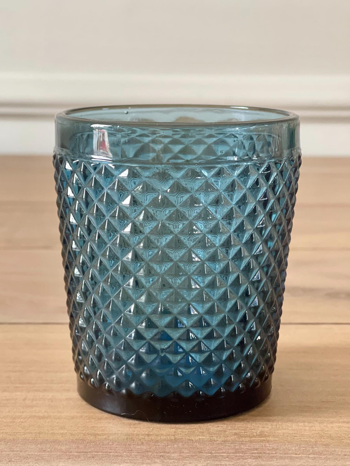 Portuguese Blue Water Glass