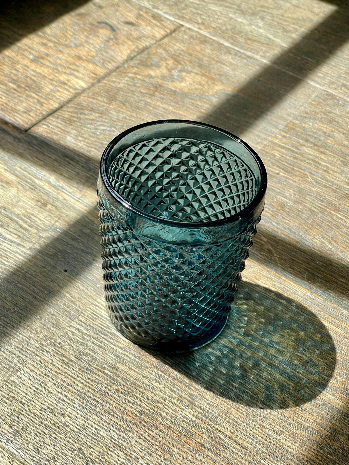 Portuguese Blue Water Glass