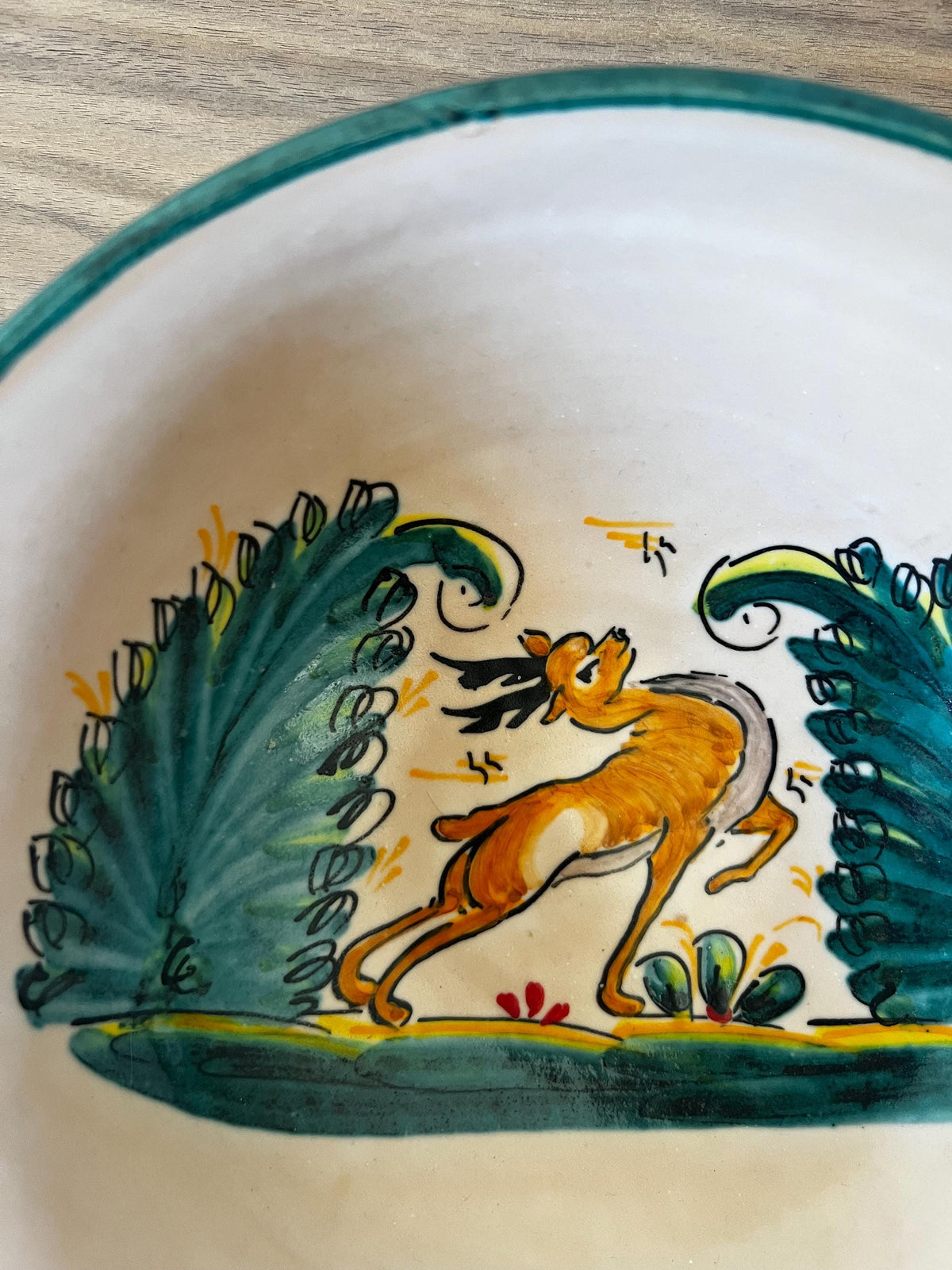 Vintage Spanish Ceramic Bowl