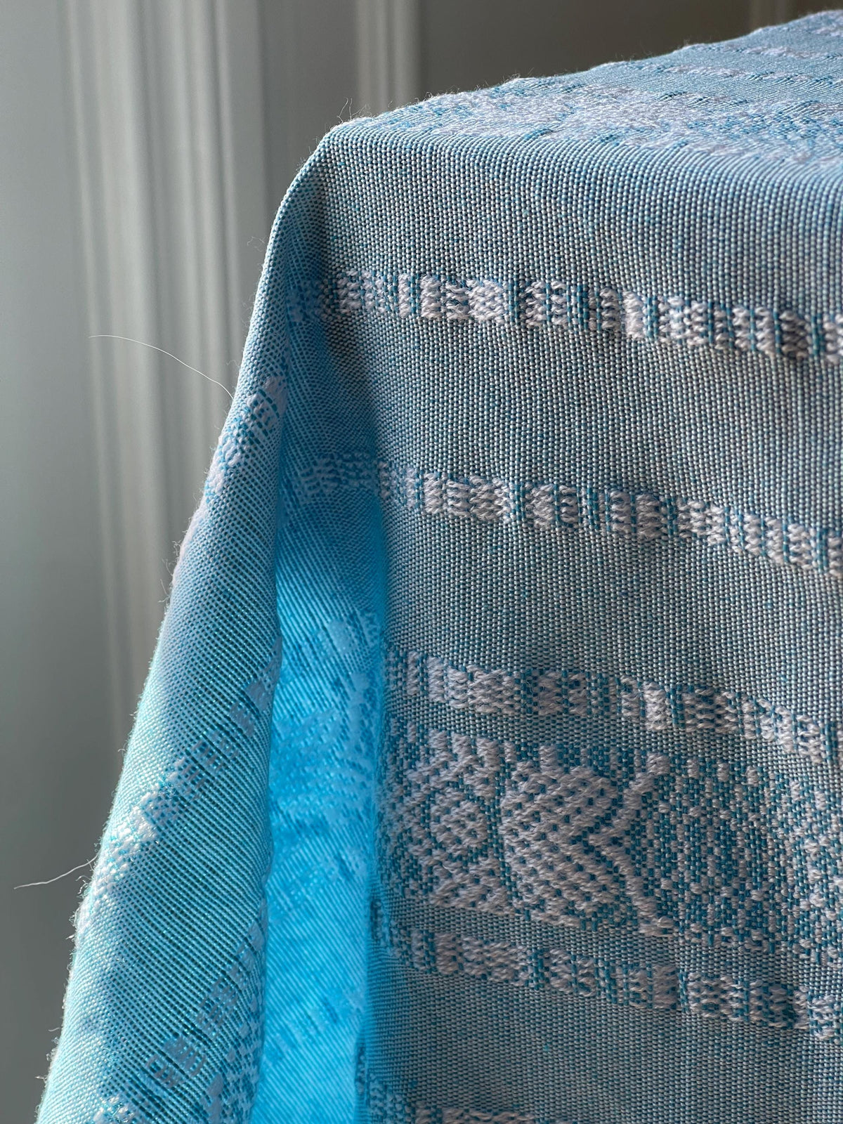Handwoven Guatemalan Cotton Blanket, Colorful Striped Throw, Artisan Textile Home Decor
