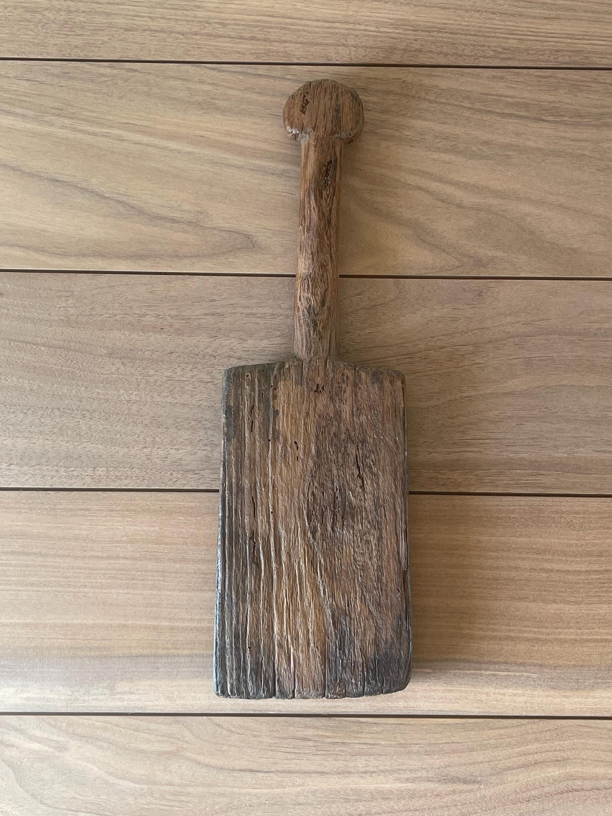 Vintage Hand-Carved Wooden Cutting Board