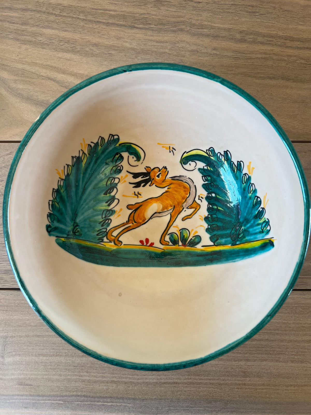 Vintage Spanish Ceramic Bowl