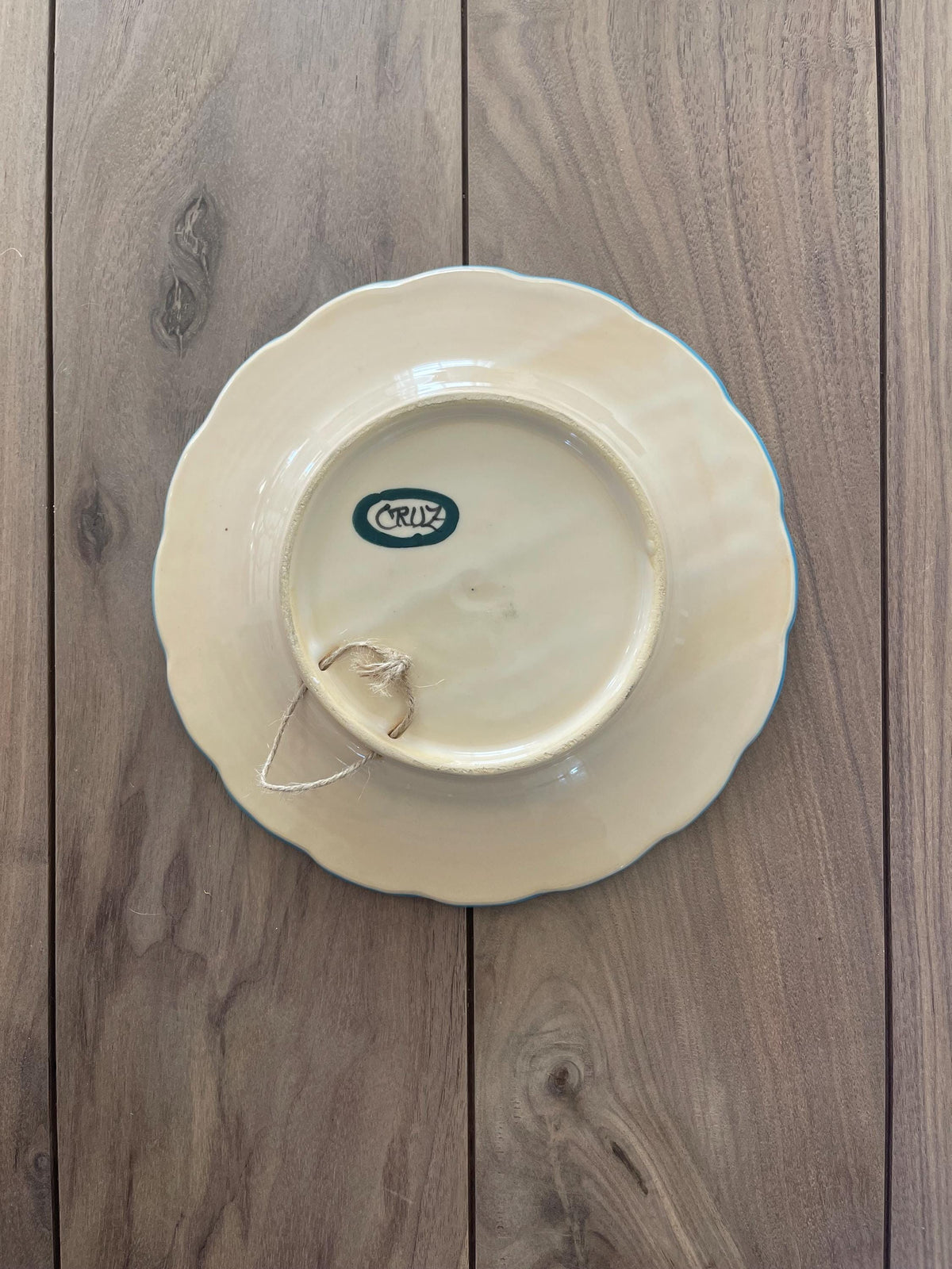 Hand Painted Spanish Ceramic Plate
