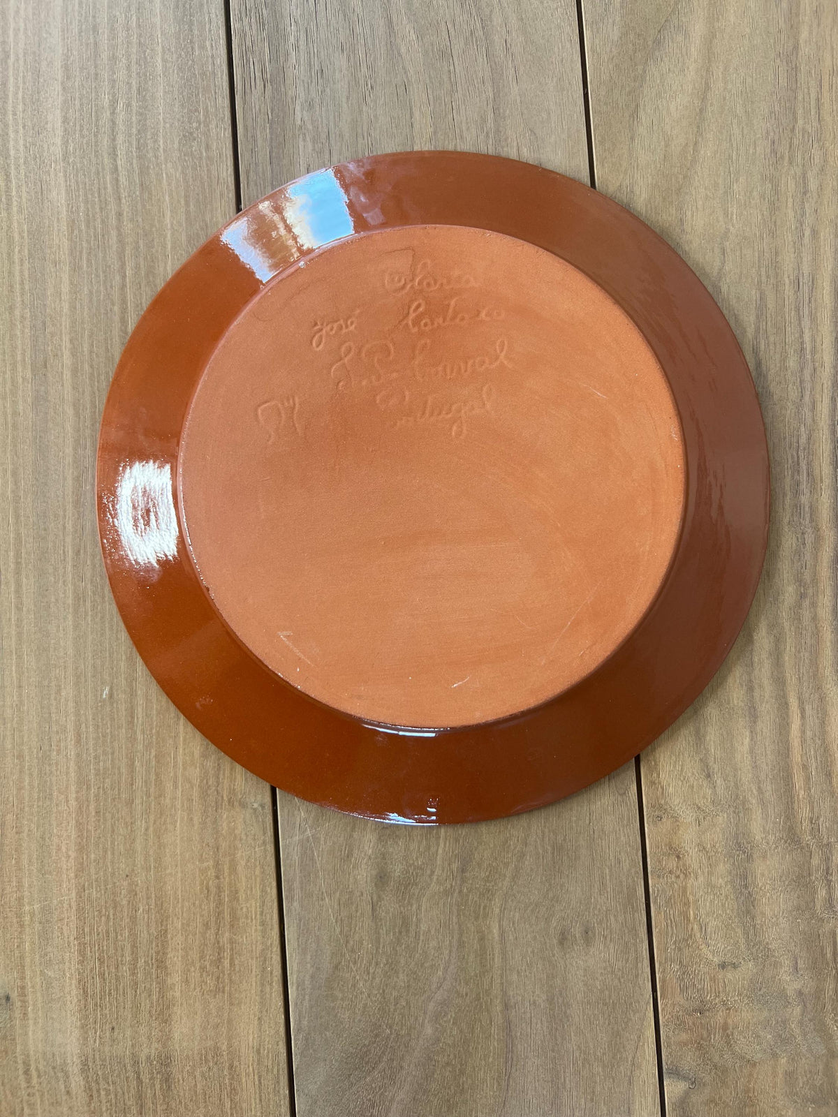 Hand Painted Strawberry Ceramic Plate