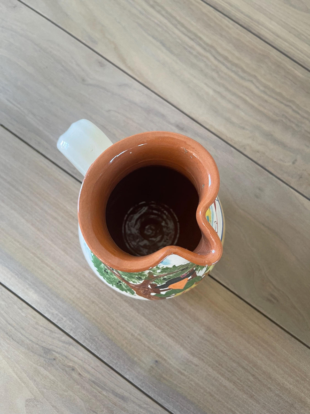 Corval Portugal Hand Painted Ceramic Pitcher