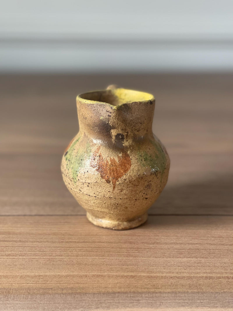 Vintage Small Guatemalan Ceramic Pitcher 02