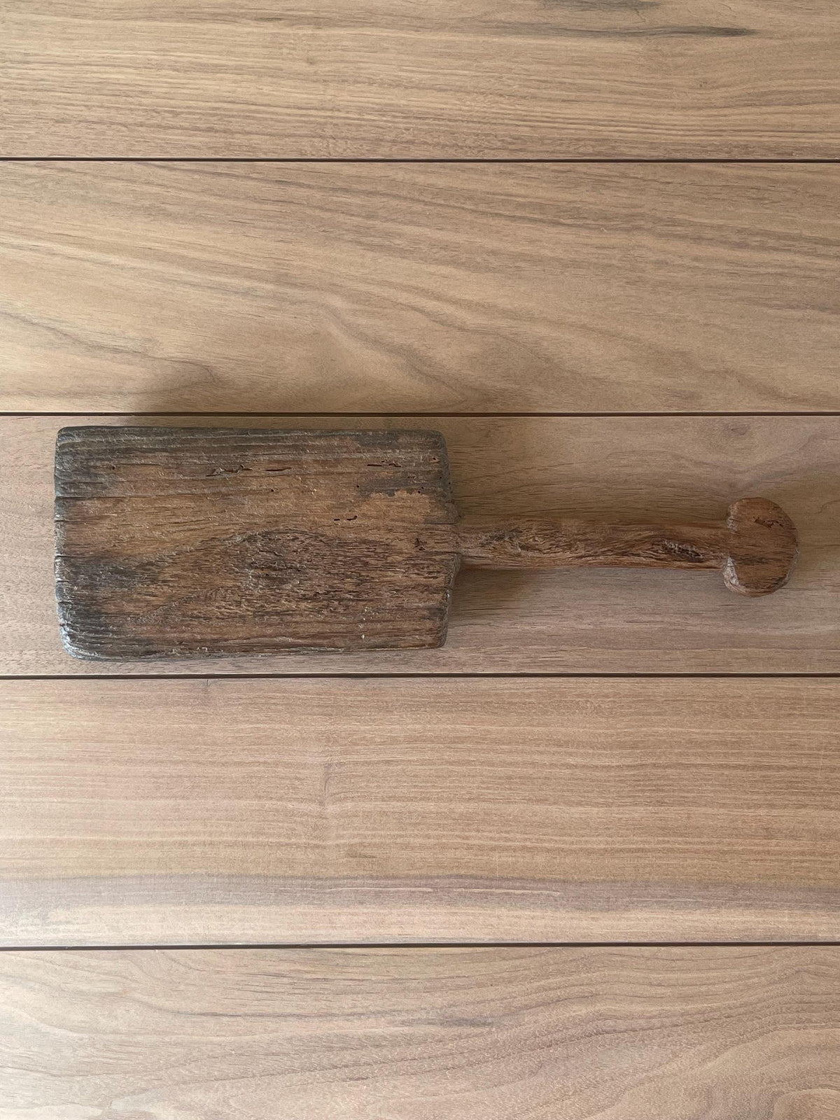 Vintage Hand-Carved Wooden Cutting Board
