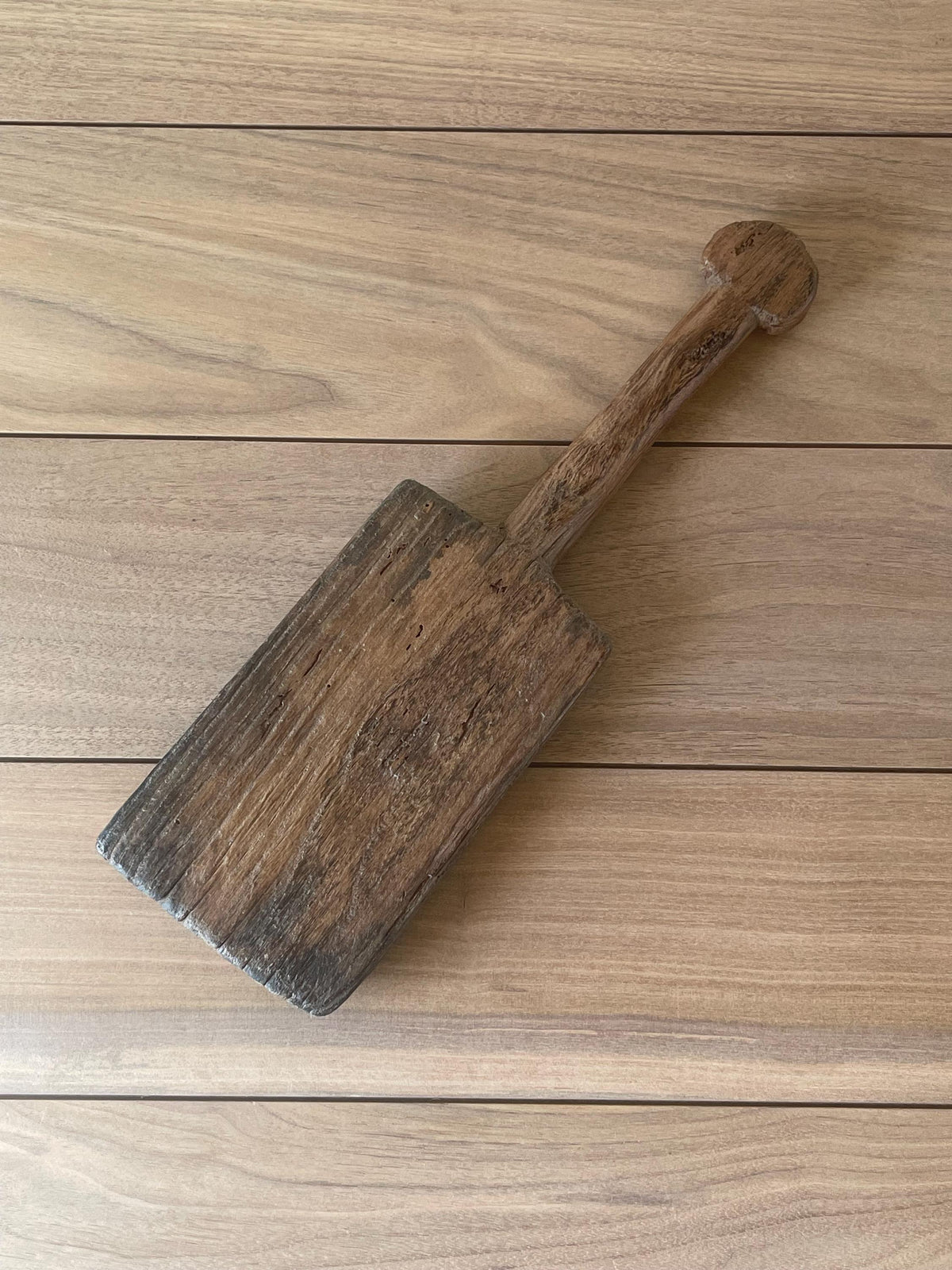 Vintage Hand-Carved Wooden Cutting Board