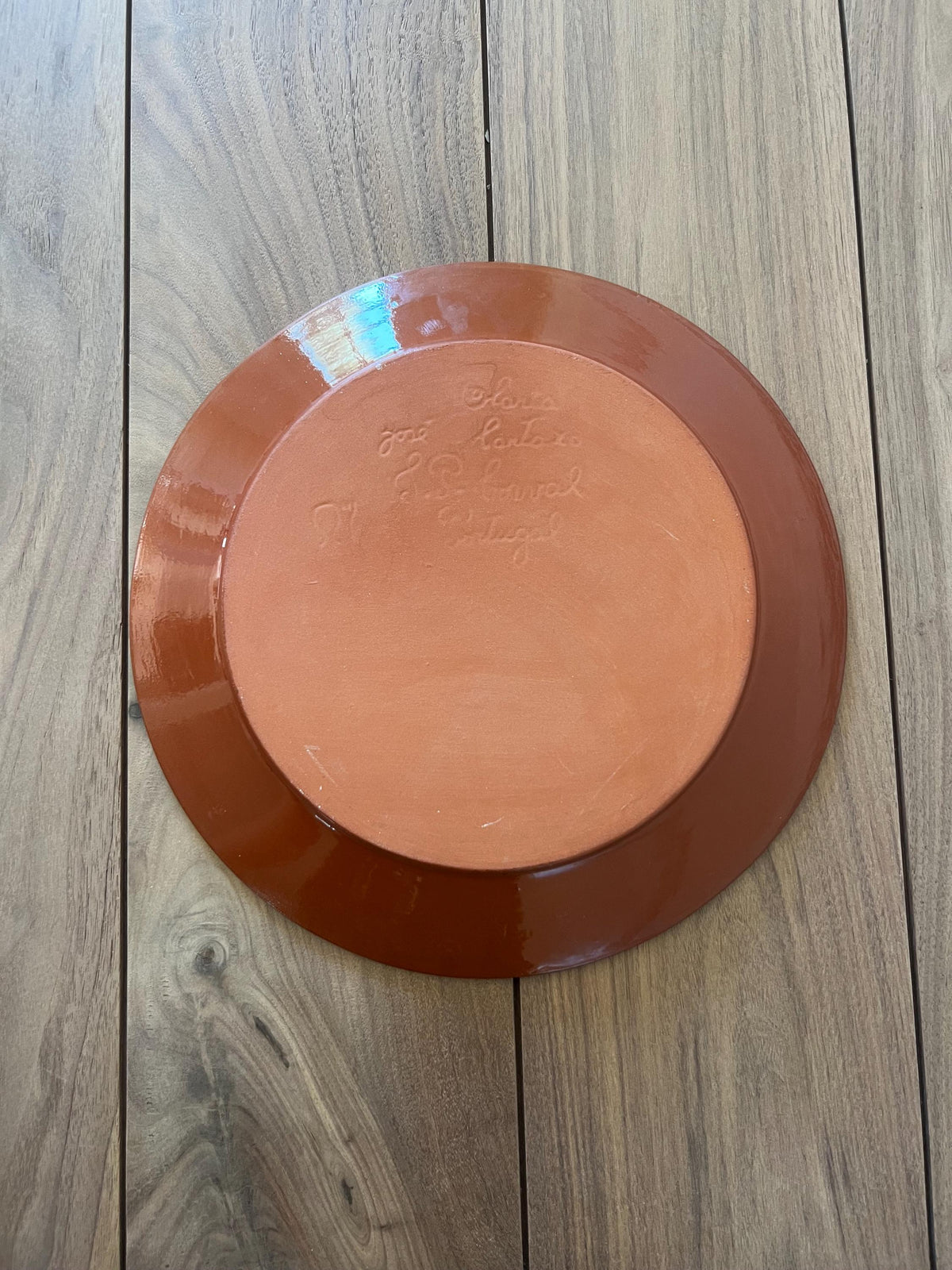 Hand Painted Strawberry Ceramic Plate