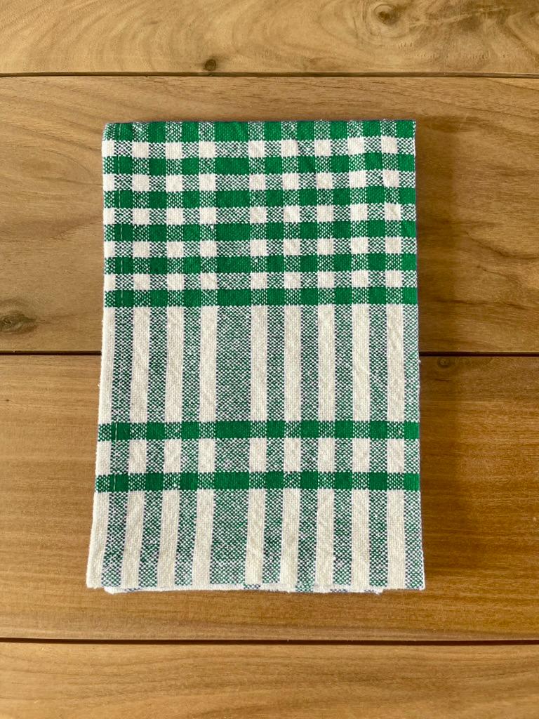 Green Check Tablecloth
