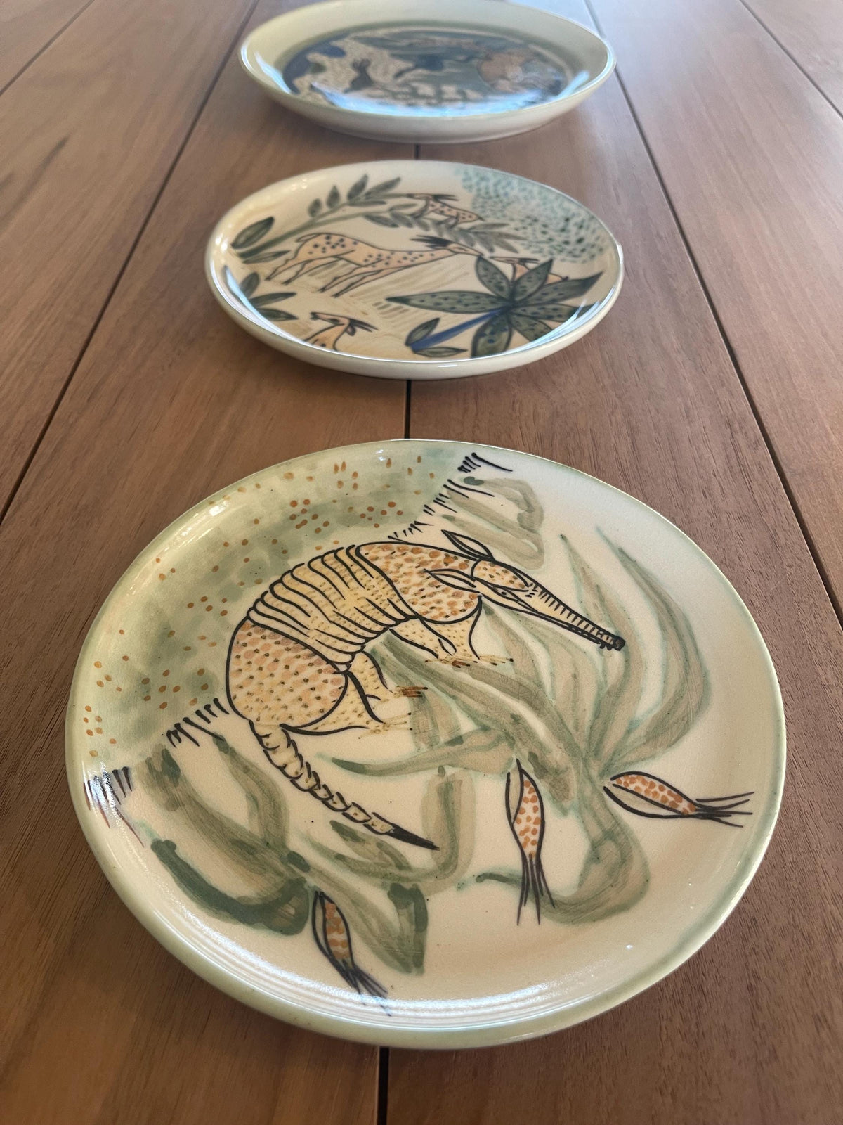 Marcela Calderón Hand-Painted Ceramic Plate