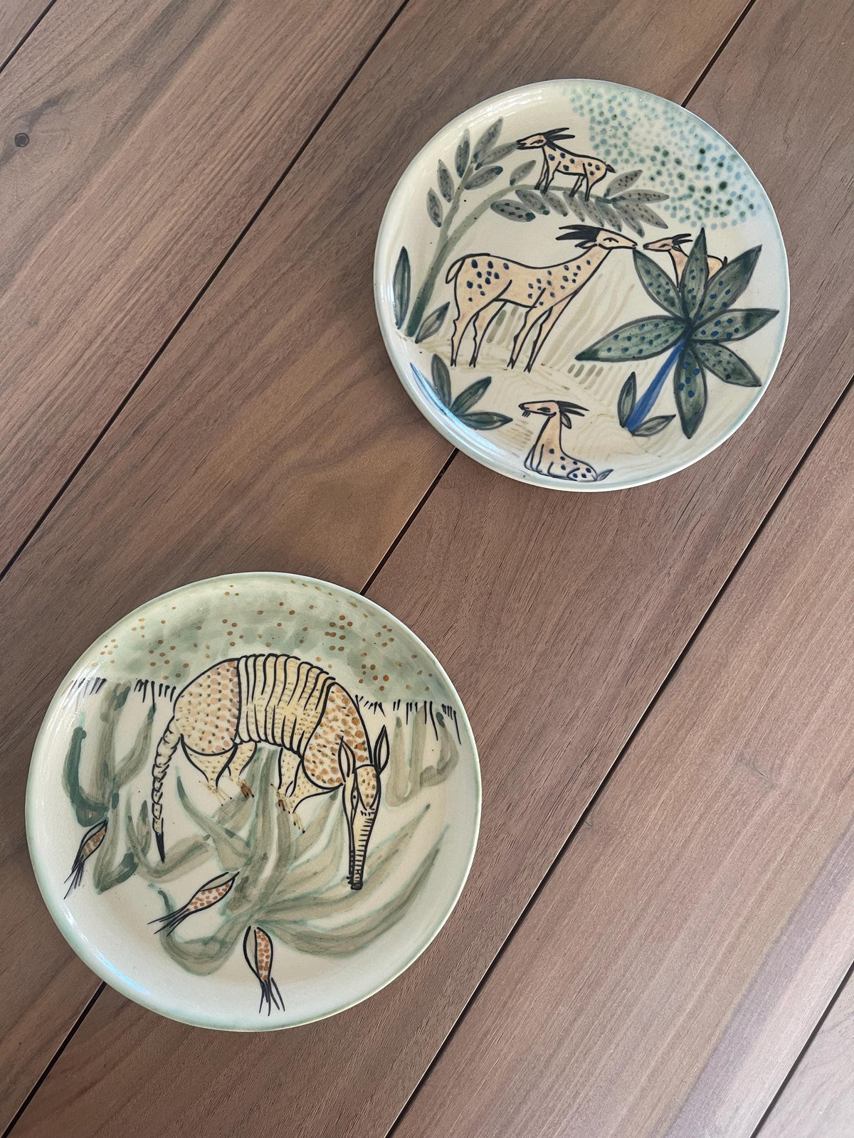 Marcela Calderón Hand-Painted Ceramic Plate