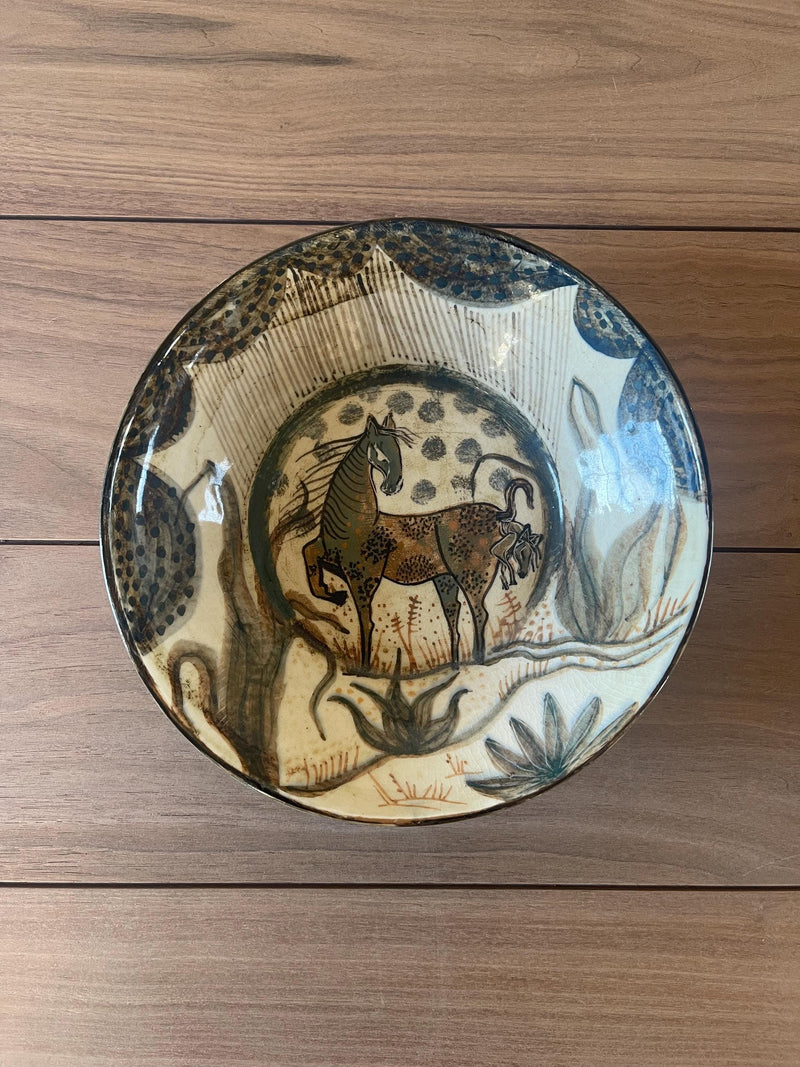 Marcela Calderón Hand-Painted Ceramic Bowl