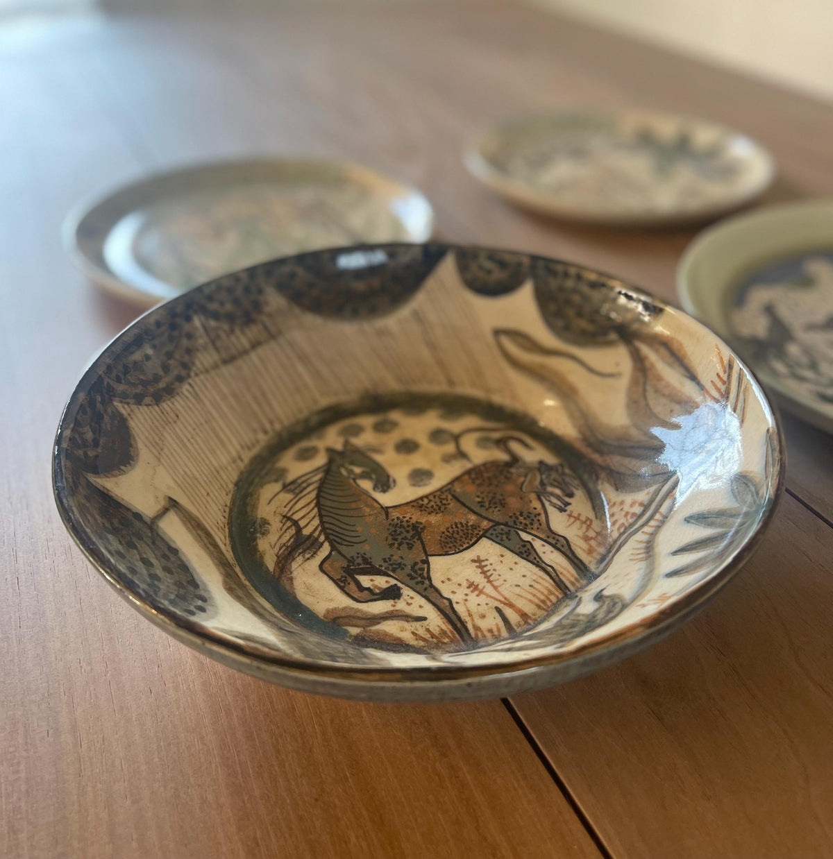 Marcela Calderón Hand-Painted Ceramic Bowl