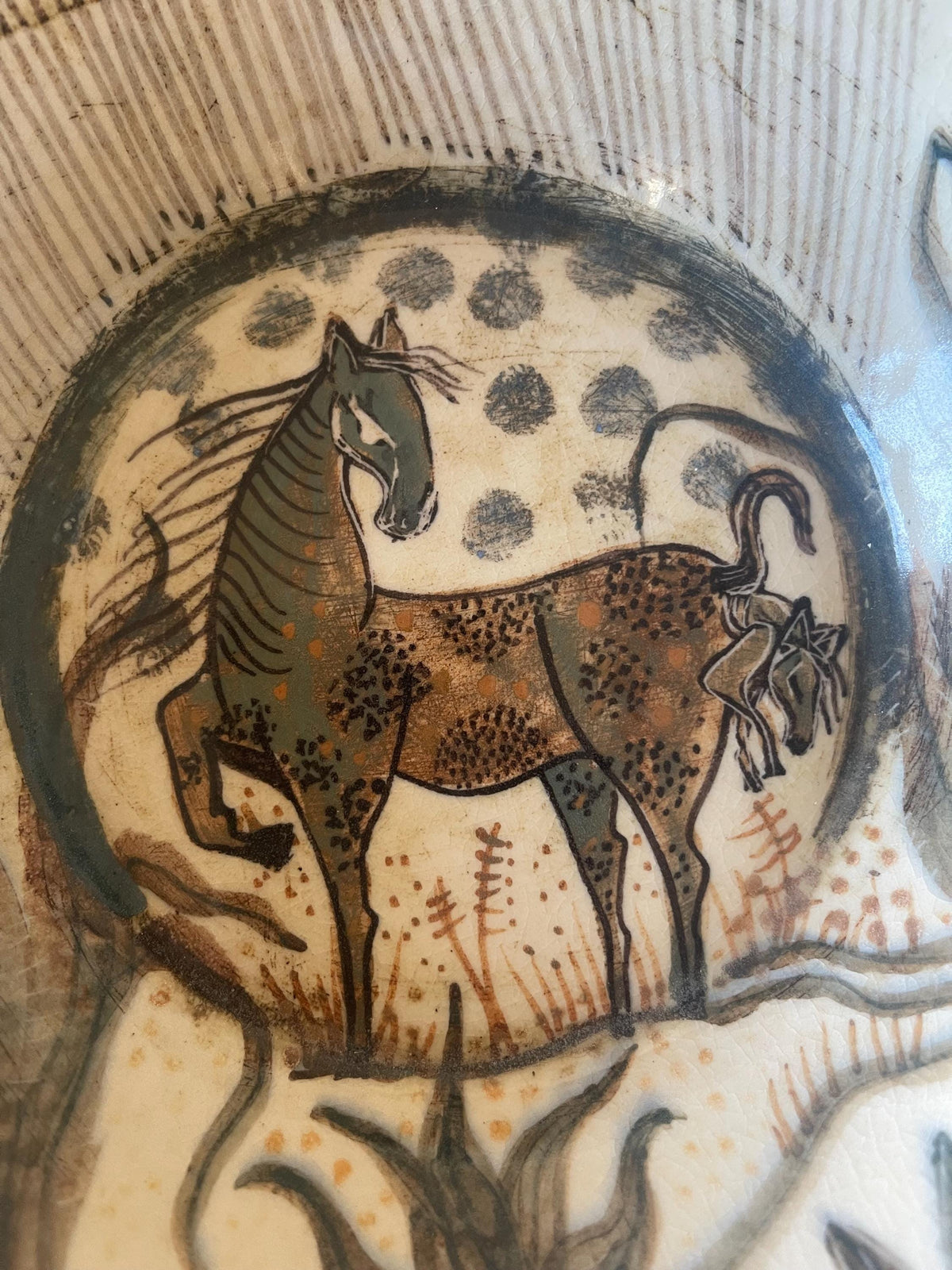 Marcela Calderón Hand-Painted Ceramic Bowl