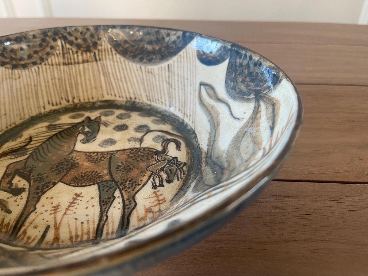 Marcela Calderón Hand-Painted Ceramic Bowl