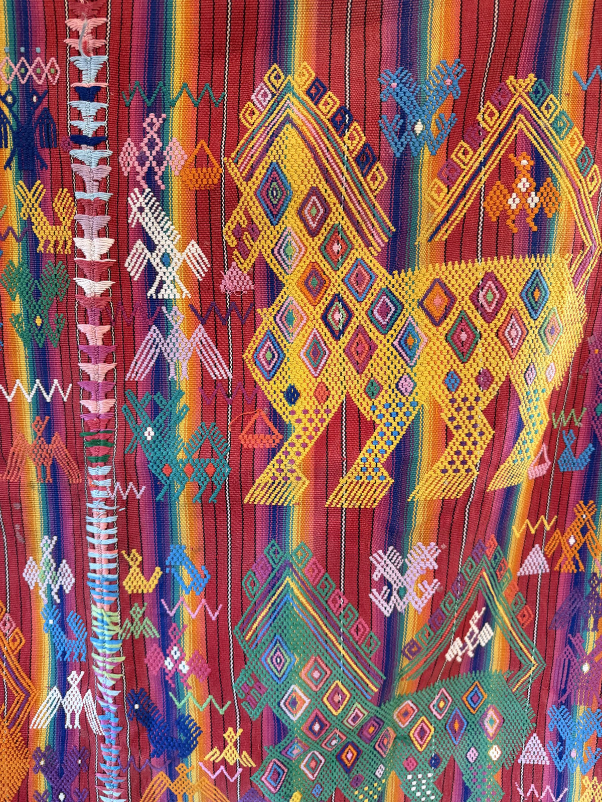 Vintage Guatemalan Handwoven Textile