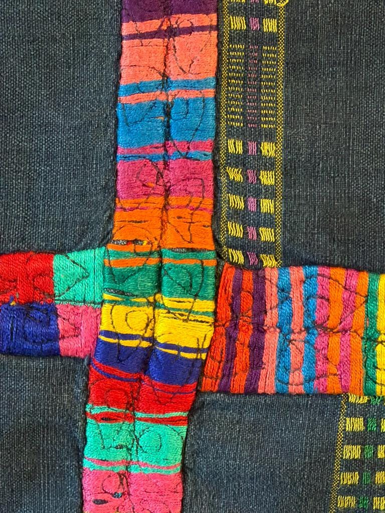 Vintage Guatemalan Embroidered Textile