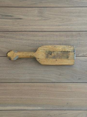 Antique Transylvanian Hand-Carved Wooden Bread Board
