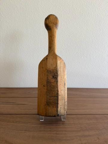 Antique Transylvanian Hand-Carved Wooden Bread Board