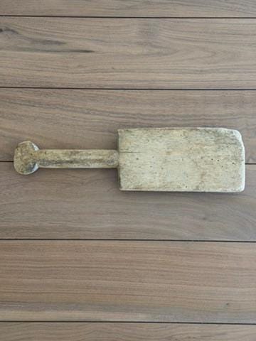 Antique Transylvanian Hand-Carved Wooden Bread Board