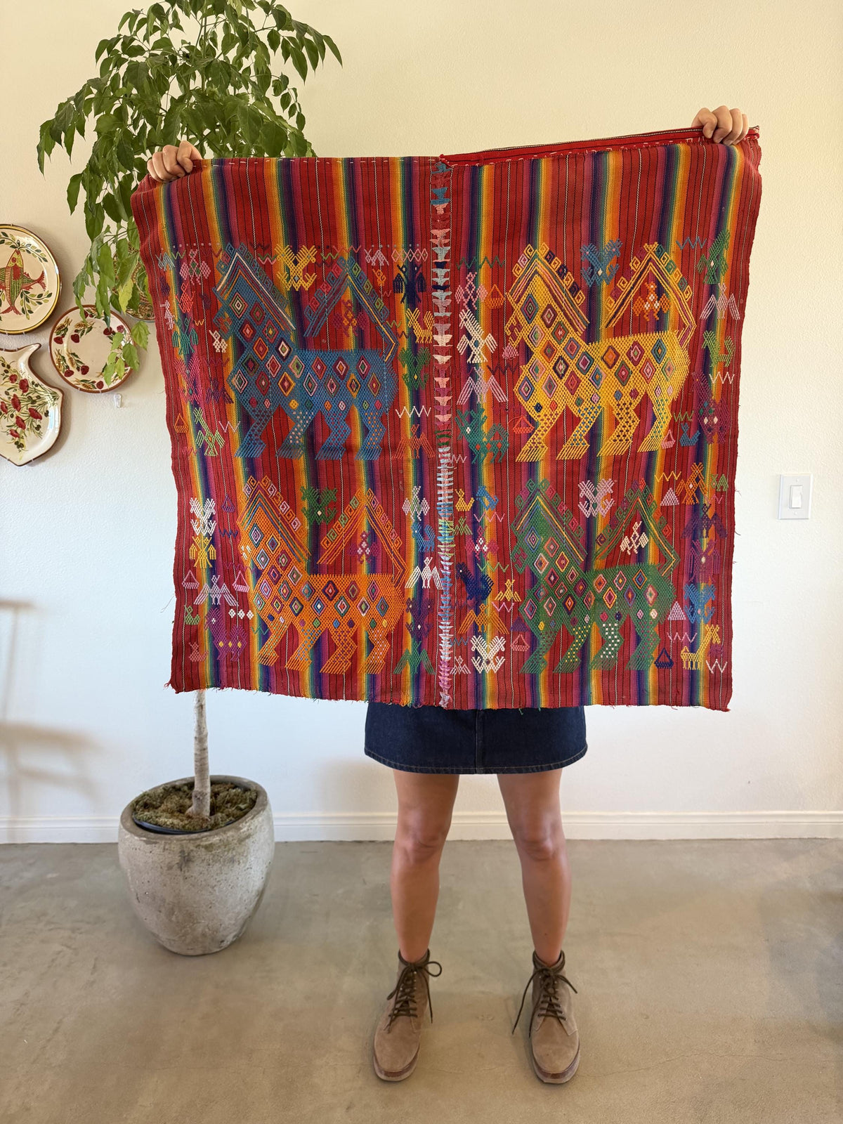 Vintage Guatemalan Handwoven Textile